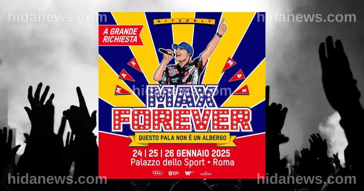 Max Pezzali Concerti 2025: Date, Biglietti e Tutto Ciò che Devi Sapere