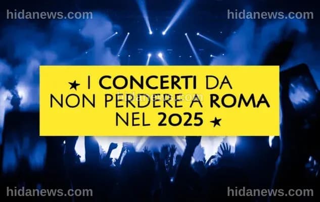 Concerti a Roma 2025: Tutti gli Eventi Imperdibili della Capitale