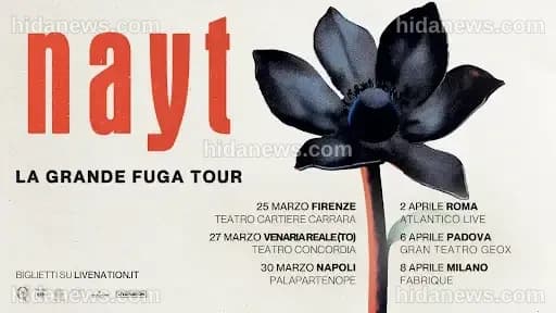 Nayt Concerti: Date, Biglietti e Tutto Quello che Devi Sapere per il 2025