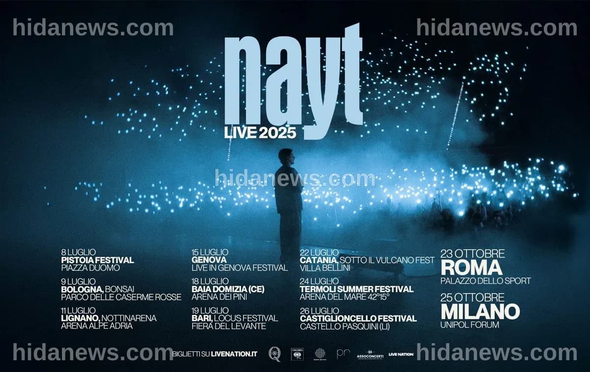 Nayt Concerti: Date, Biglietti e Tutto Quello che Devi Sapere per il 2025