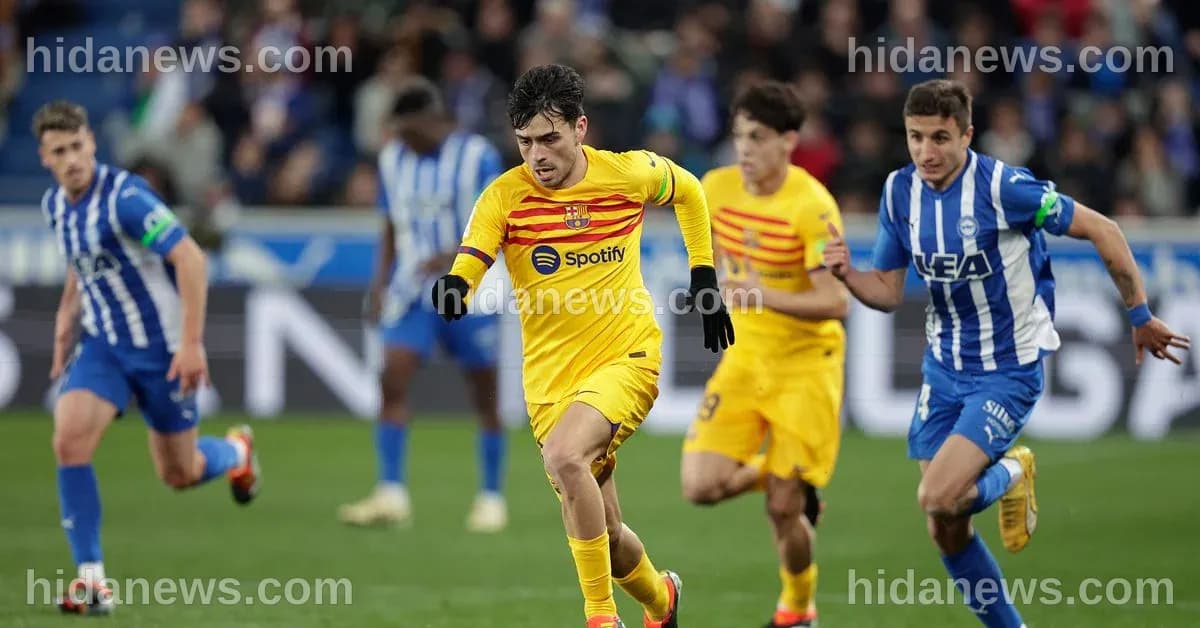 Alavés vs Barcelona, La Liga: Final Score 1-3, 10-man Barça play well ...