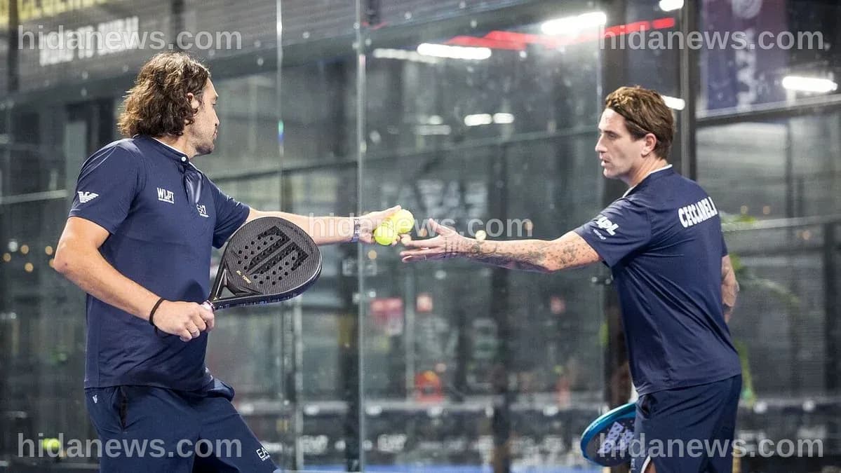 EA7 World Legends Padel Tour: Toni e Ceccarelli conquistano Amsterdam
