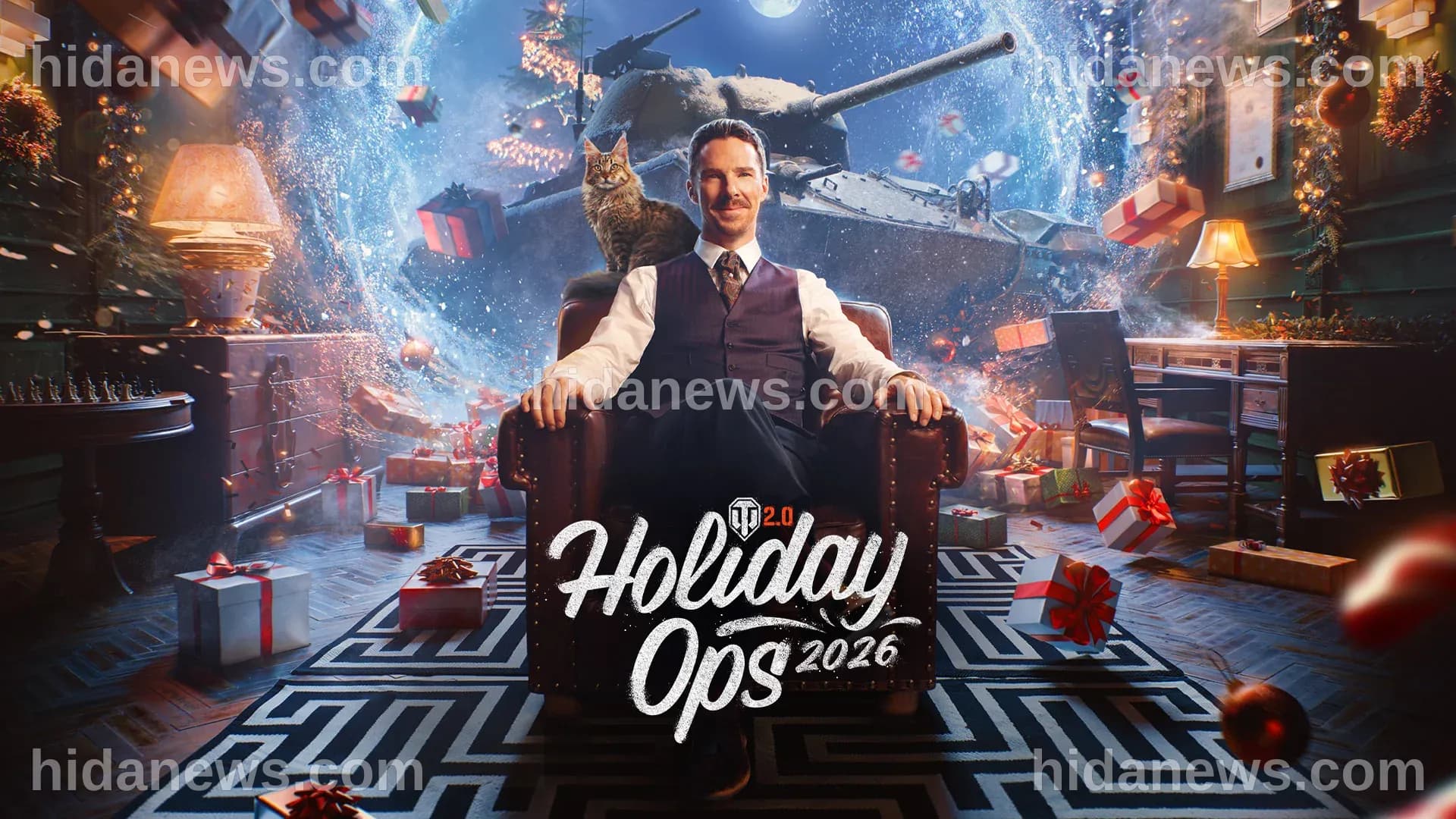 Benedict Cumberbatch arriva in World of Tanks, dopotutto perché no ...