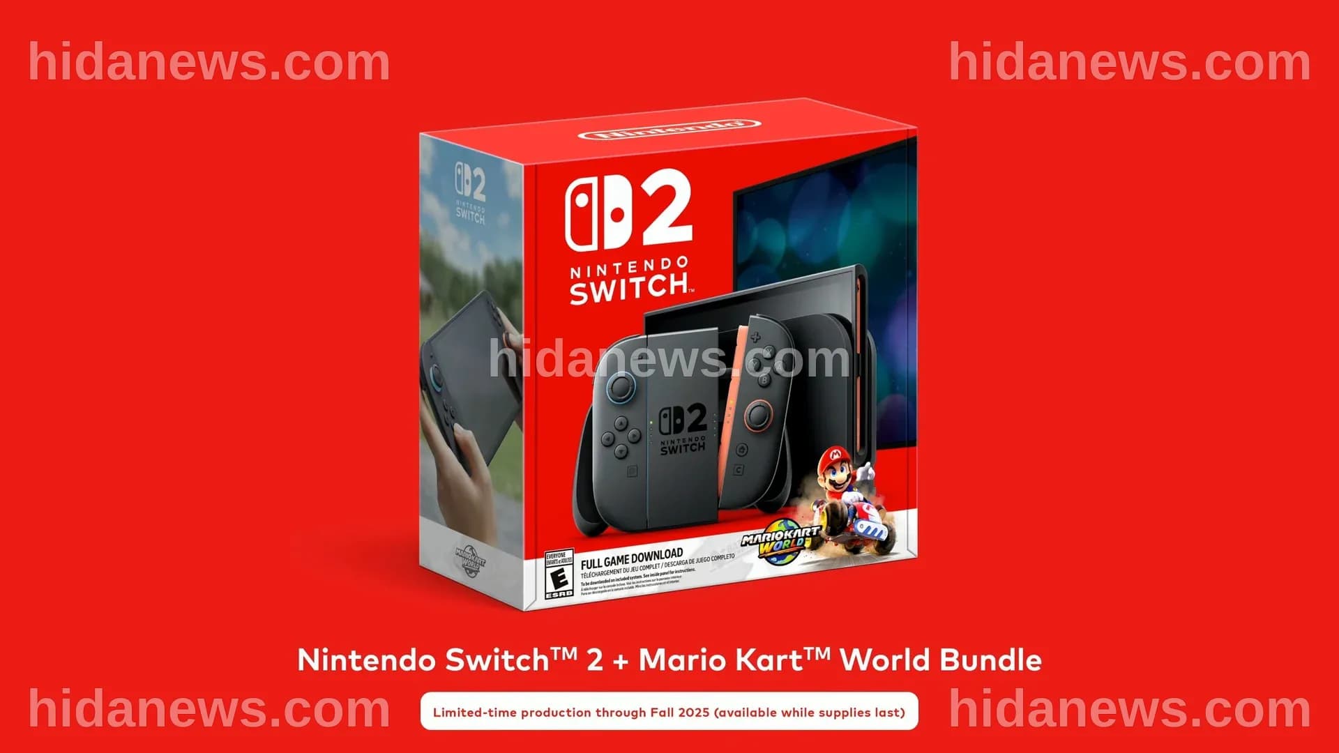 Nintendo Switch 2 Mario Kart World Bundle is Only Available Until Fall 2025